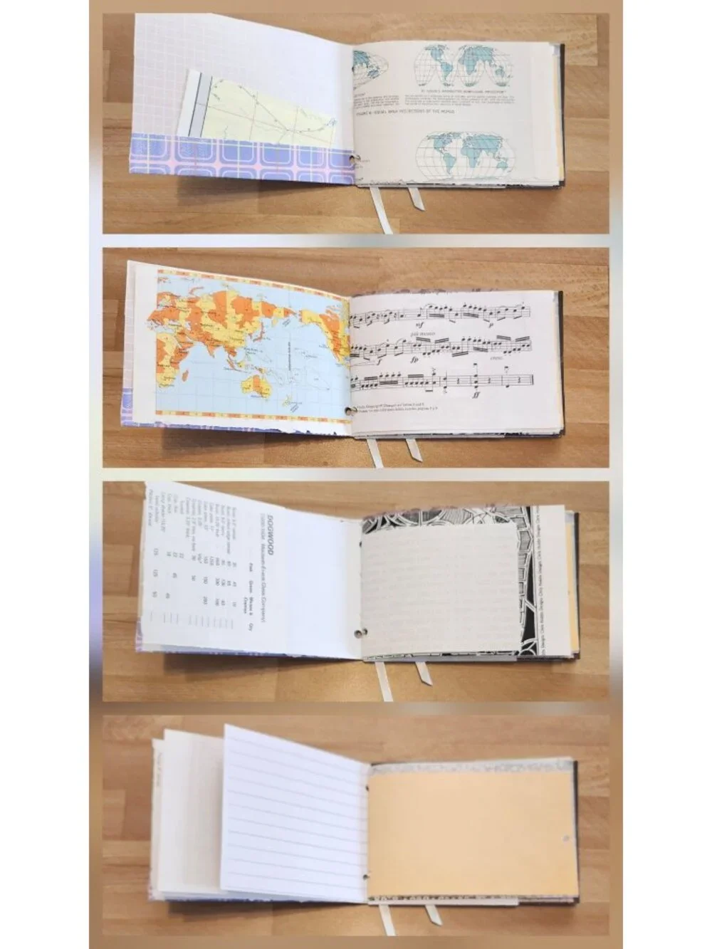 Colorful Handmade Junk Journal 60 pages